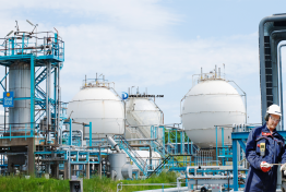 新几内亚客户抗氢储油罐项目